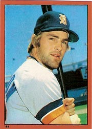 1982 Topps Baseball Stickers     184     Kirk Gibson